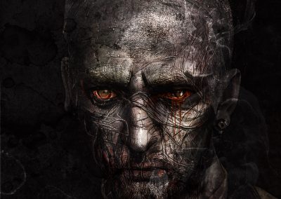 DarkArt; Face; Undead; Zombie