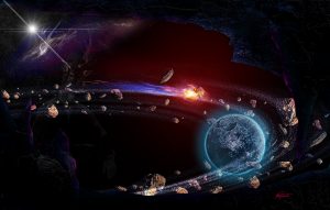 Space; Sci-Fi; Cave; Meteor